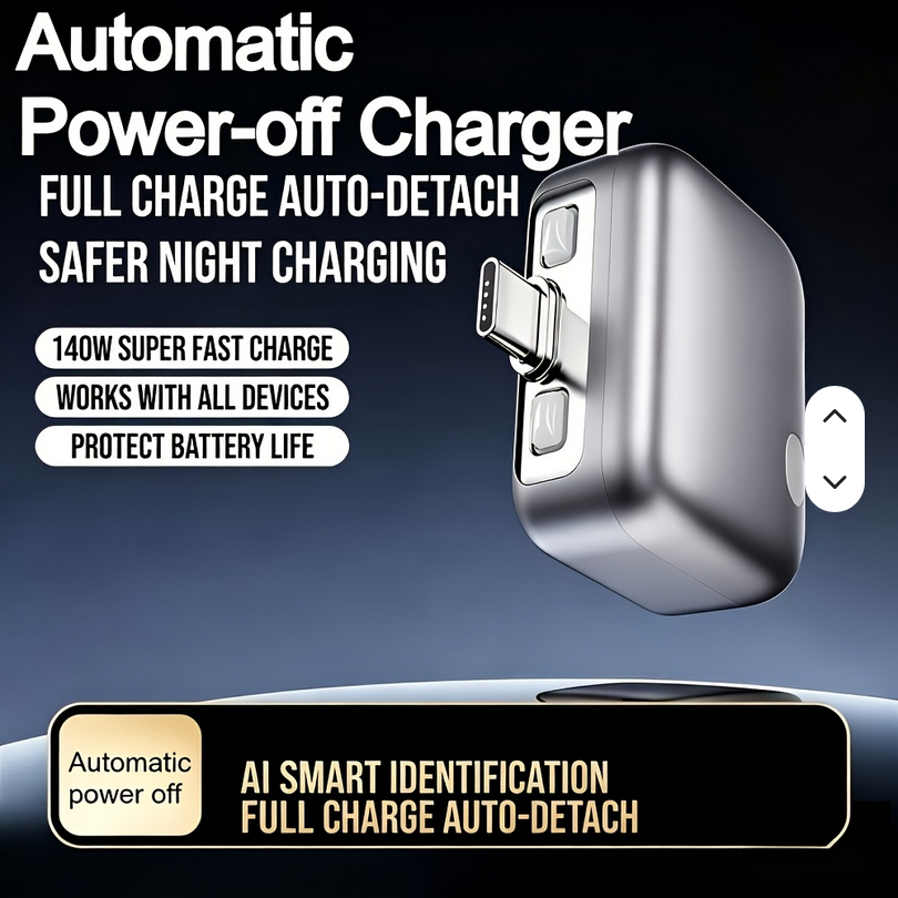 Automatic disconnect charger